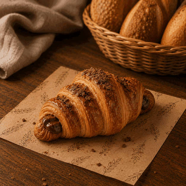 Croissant de chocolate